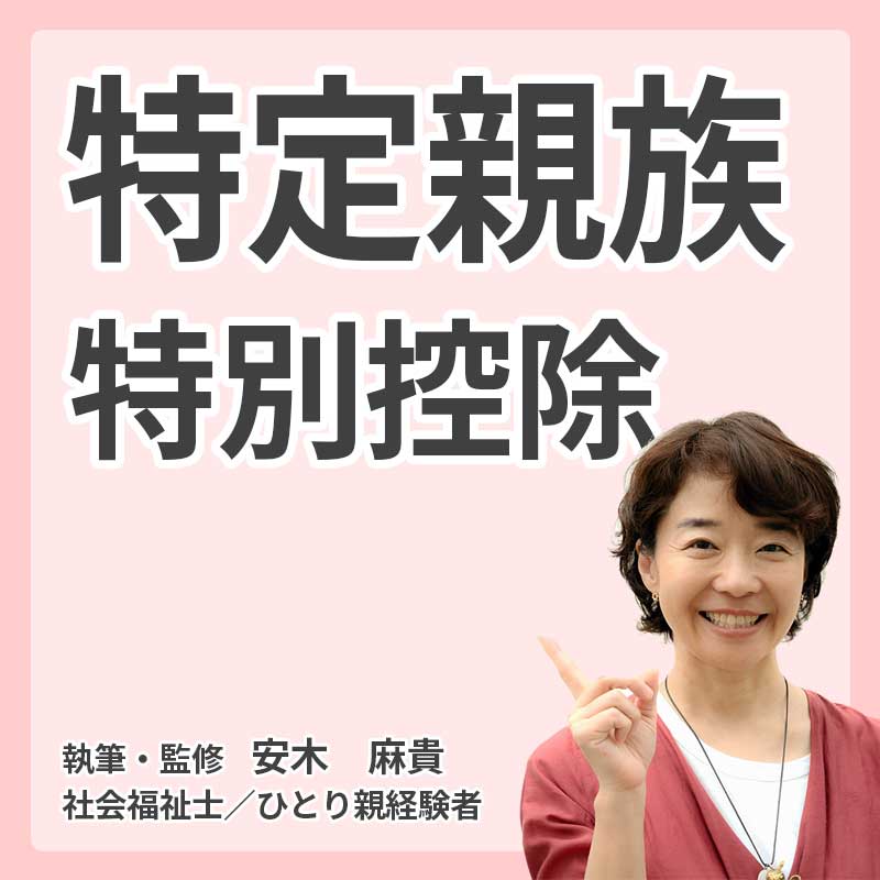 特定親族特別控除の説明