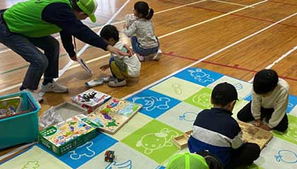 児童が過ごす様子