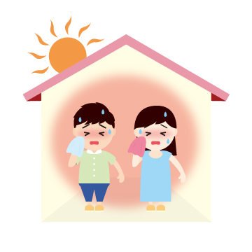 子ども、家族の熱中症対策